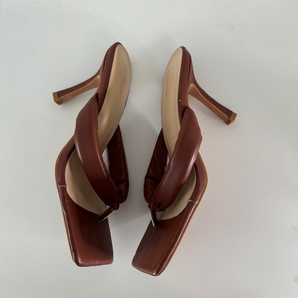 PrettyLittleThing Shoes - PLT chocolate heeled sandals